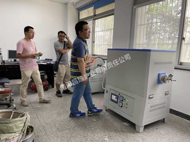管式炉培训现场